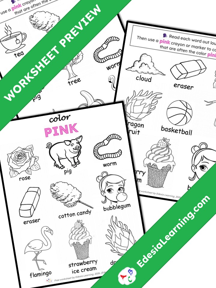 Color Recognition: Pink